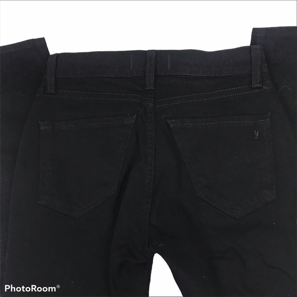 Yummie Women’s Size 25 Black Mid-Rise Dark Wash Skinny Jean NWT - Picture 8 of 12